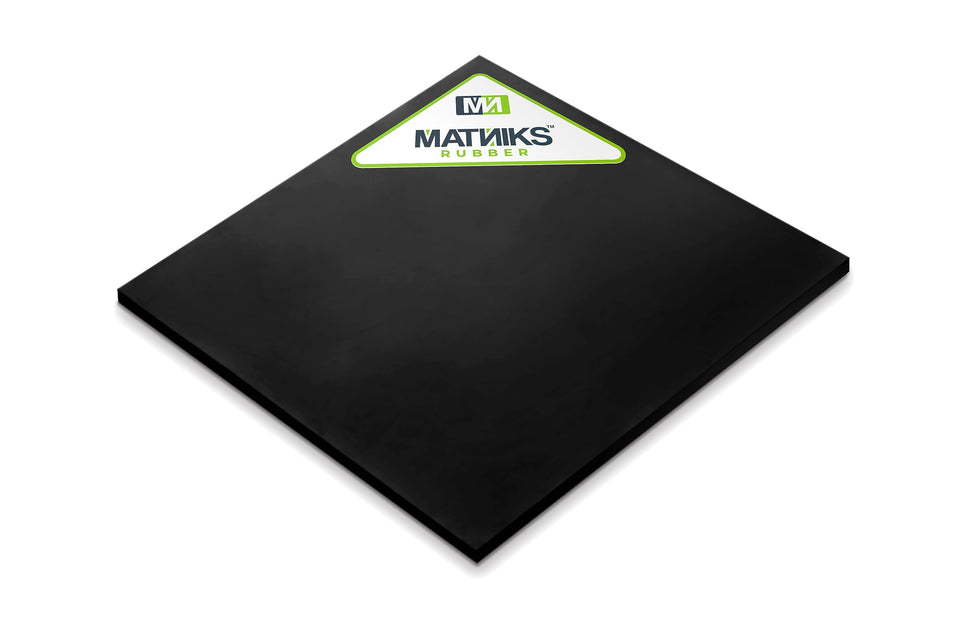 MATNIKS neoprene sheet front view shows dense material for reliable gaskets