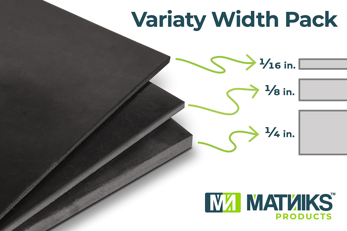 MATNIKS rubber sheets 6x6, 1-8 inch size ideal for DIY insulation projects.