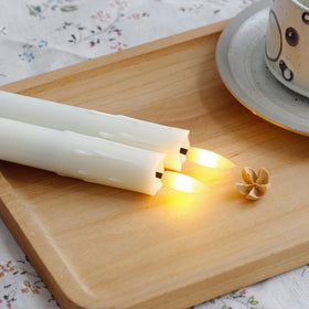 Mavandes ivory taper candles ideal for home decor setups