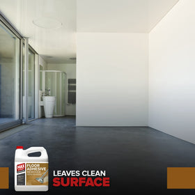Effective adhesive stripping on concrete and wood floors with Max Strip