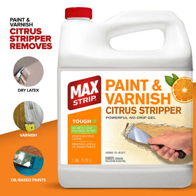 Max Strip Citrus Stripper citrus scent provides a fresh atmosphere during use