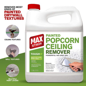 Max Strip Pro drywall surface protection maintains the integrity of the ceiling