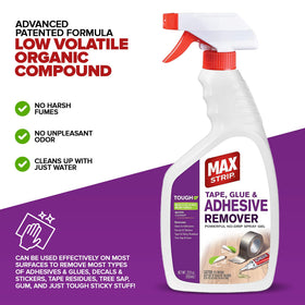 Max Strip works on wood and metal with a low-odor formula.