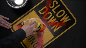 Max Strip vehicle finish-safe formula label indicating compatibility with factory coatings.