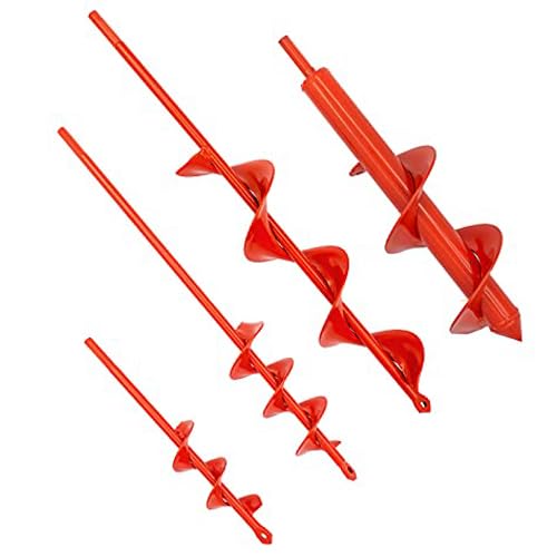 MAXCCINO auger drill bit for 1.6x8.6 inch holes speeds planting bulbs and plants