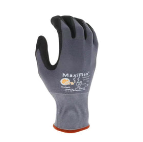 MaxiFlex 34-874 fingertips focus highlighting fingertip sensitivity for detailed work