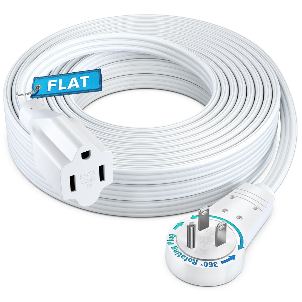 Maximm 360 rotating flat plug enables easy outlet access without blocking nearby sockets.