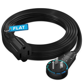 Maximm 360° rotating plug demonstrates flexible outlet positioning and tangle-free setup