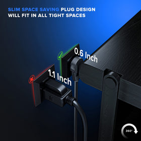 Maximm extension with three outlets to power multiple devices