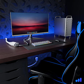 Maximm slim-profile cord hides under carpets for neat setups