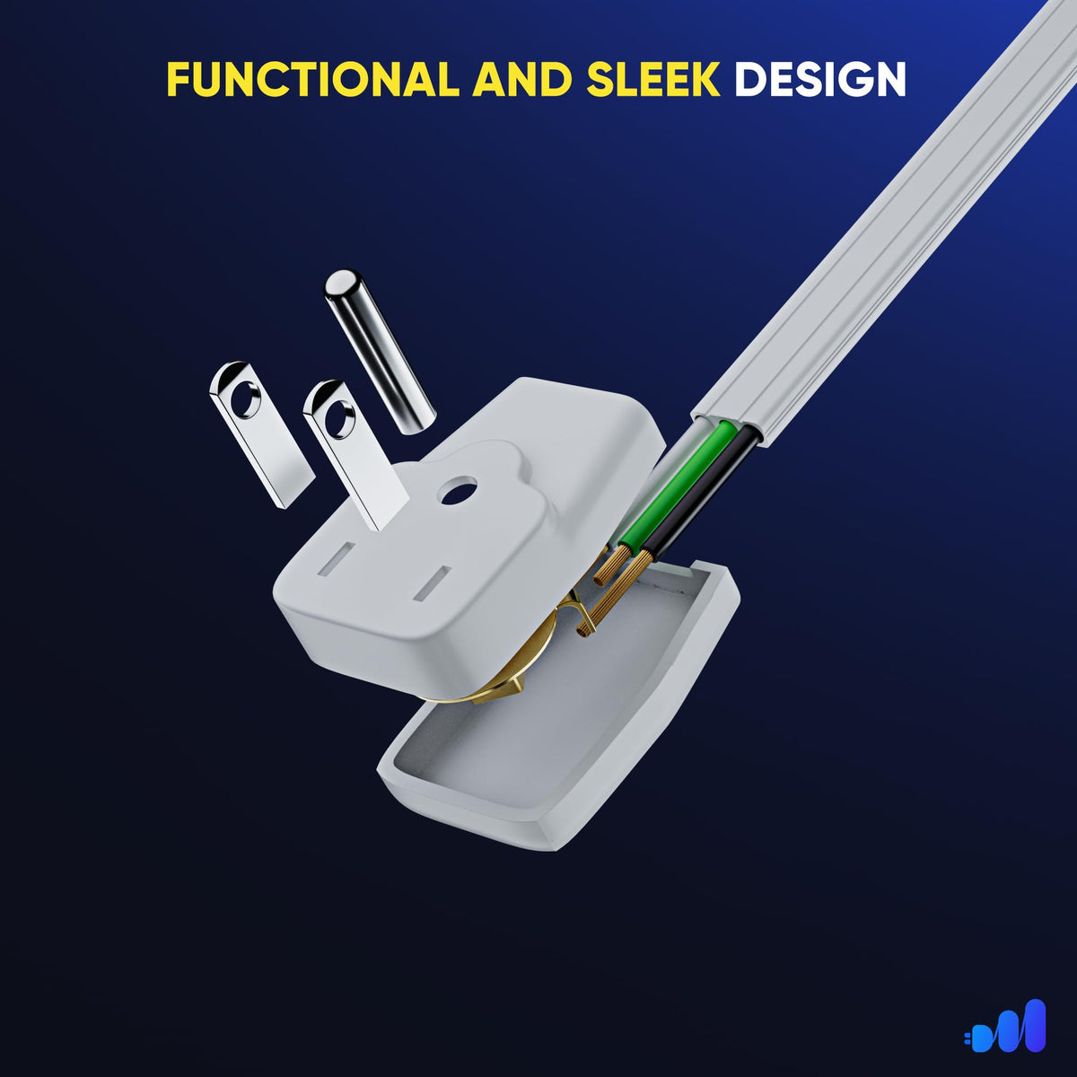 Maximm UL-certified extension cord ensures safe home use