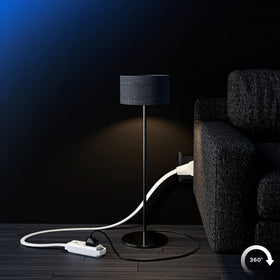 Maximm flat profile keeps cords neat along walls