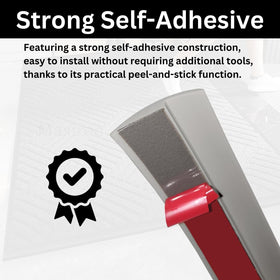 Maxiroc doorway threshold smooths gaps on uneven surfaces for safer transitions.