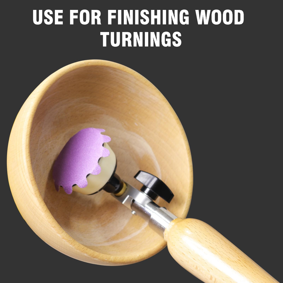 MAXMAN sanding discs showcasing flex edge design for precise contour sanding.