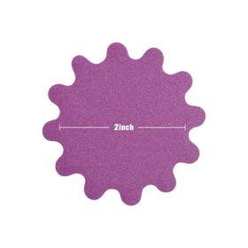 MAXMAN sanding discs 240 grit for mid-range finishing on curves.