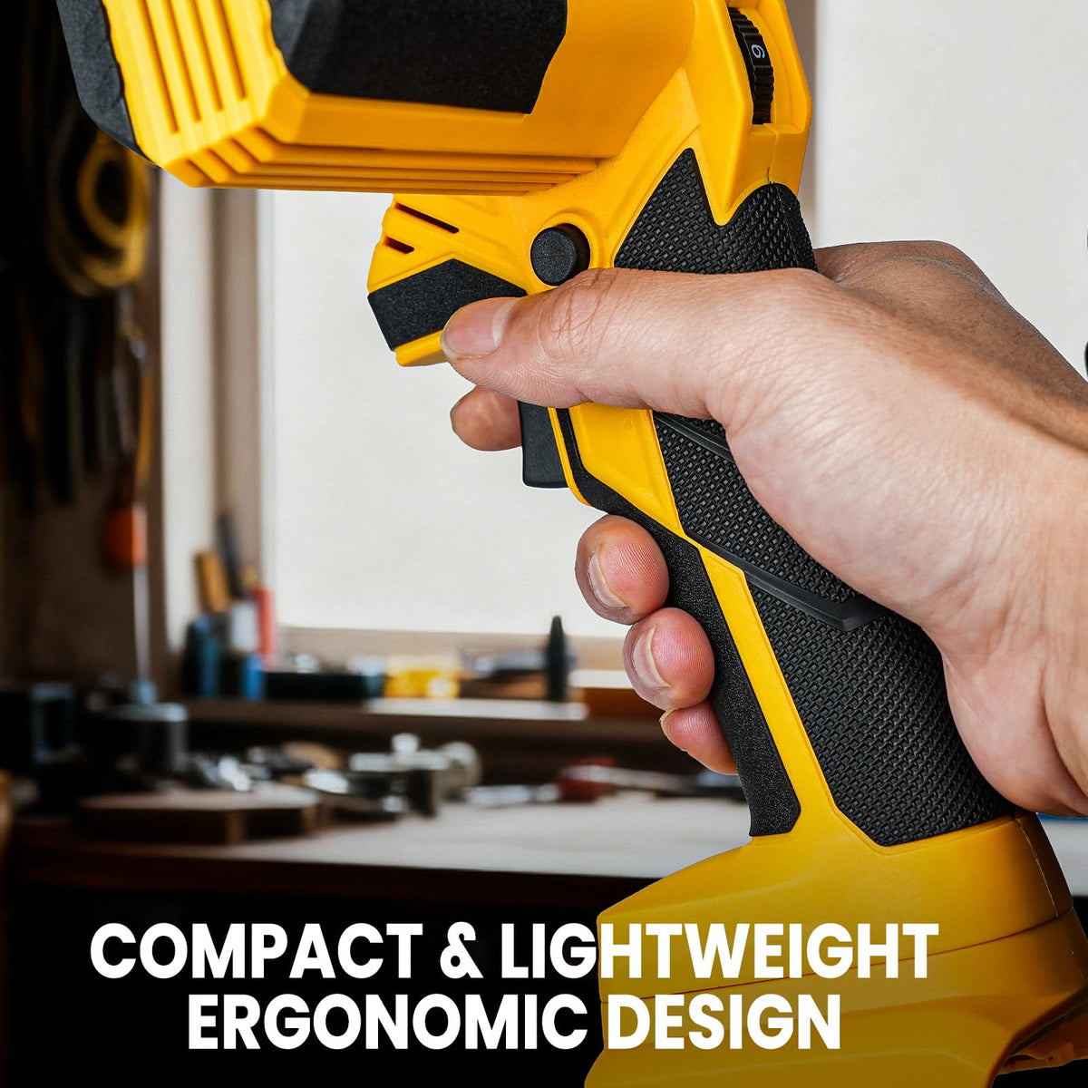 MaxMore cordless detail band sander battery compatibility with 20V tools.