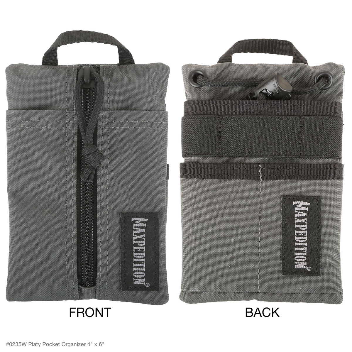 Maxpedition Platy Pocket Organizer lab and field tested badge signals reliability.