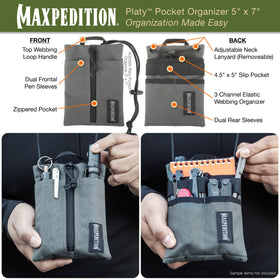 Maxpedition Platy Pocket Organizer with multiple compartments for seamless organization.