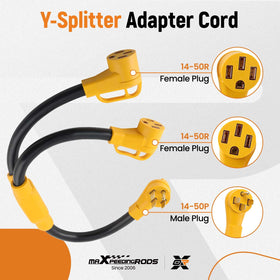 maXpeedingrods two 14-50R outlets support dual-device charging