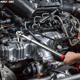 MAXPOWER 1/2-inch drive offers versatile socket compatibility.
