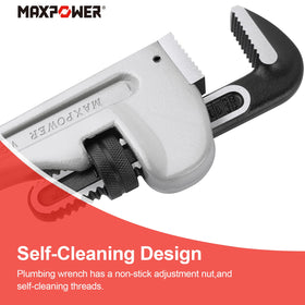 MAXPOWER replaceable jaw and hook enable easy maintenance and longevity.