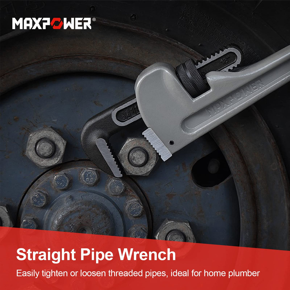 MAXPOWER self-cleaning threads reduce grit, ensuring smoother adjustments.