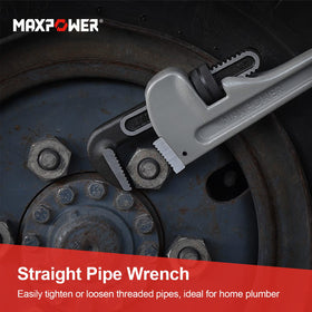 MAXPOWER self-cleaning threads reduce grit, ensuring smoother adjustments.