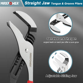 MAXPOWER pliers with heat-treated body demonstrates durability