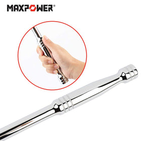 MAXPOWER Breaker Bar has a 24-inch length for extended reach.