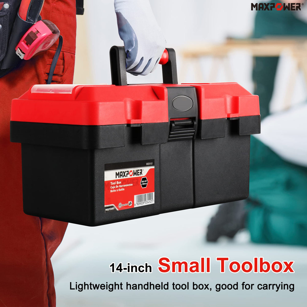 MAXPOWER compact tool storage helps tidy wrenches, sockets, and drivers in one place.