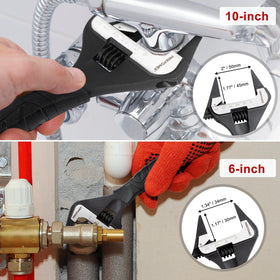MAXPOWER durable drop-forged Cr-V steel withstands tough projects.
