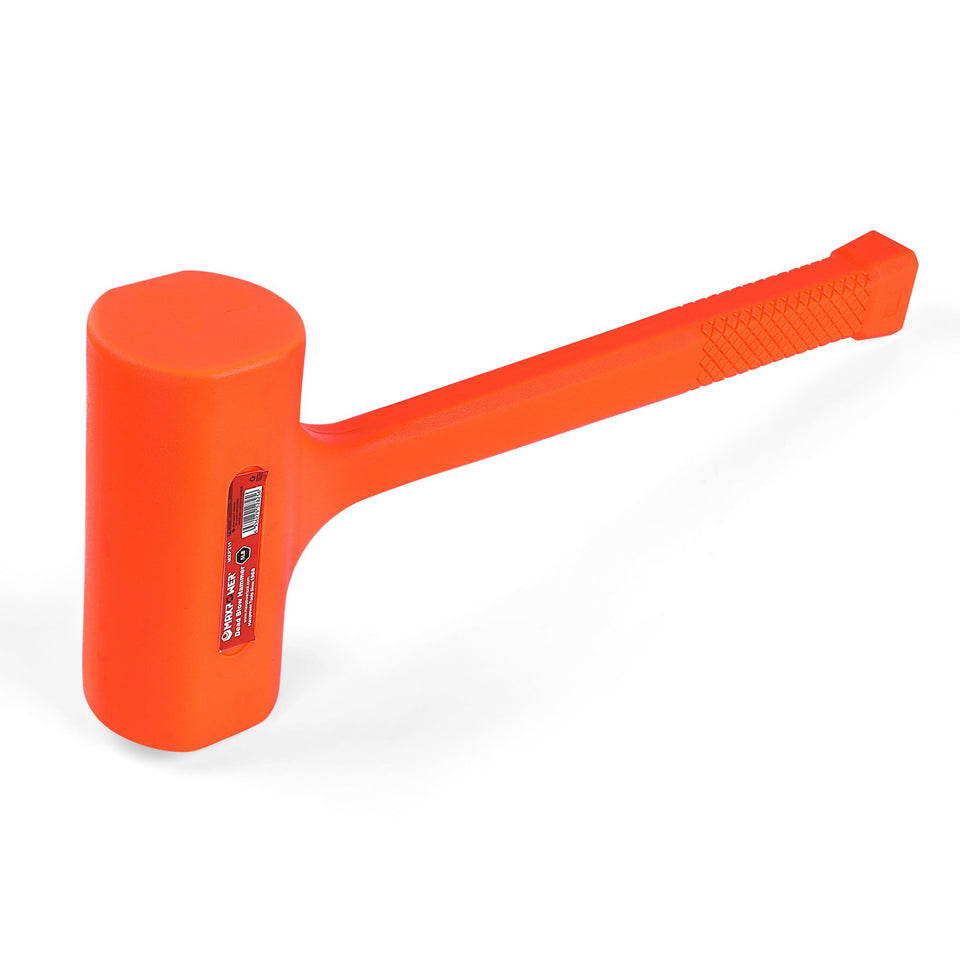MAXPOWER dead blow hammer with 5 lb head for controlled, clean blows.