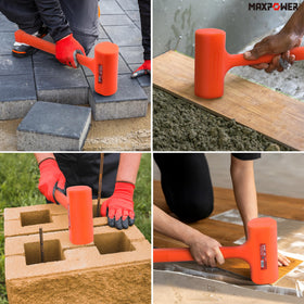 MAXPOWER dead blow is versatile for home décor, tile installation, woodworking, and automotive work.