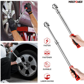 MAXPOWER locking card slots secure height adjustments during use.