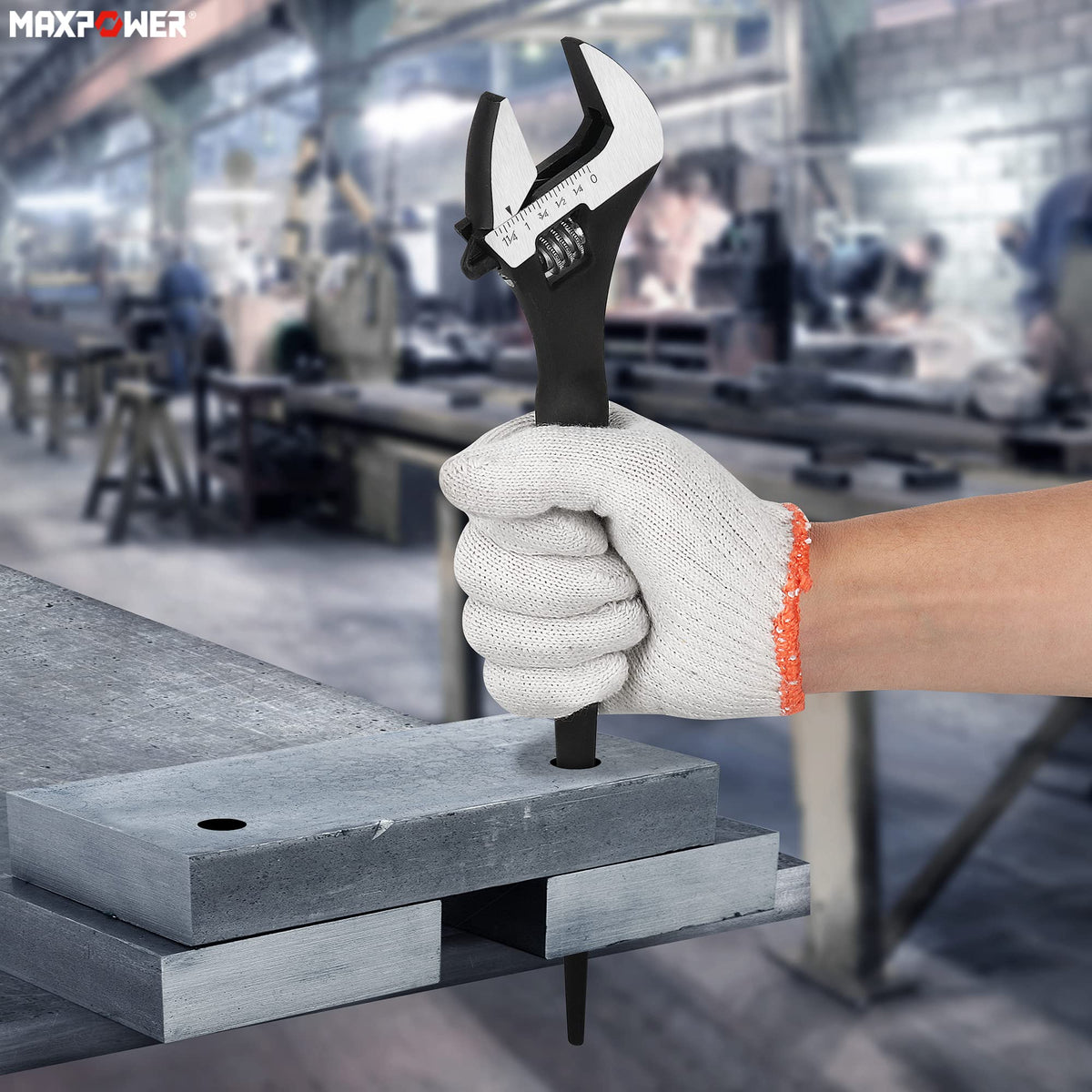 MAXPOWER multipurpose tool set suits ironworkers and plumbers