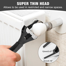 MAXPOWER soft grip handle provides comfortable control during use.