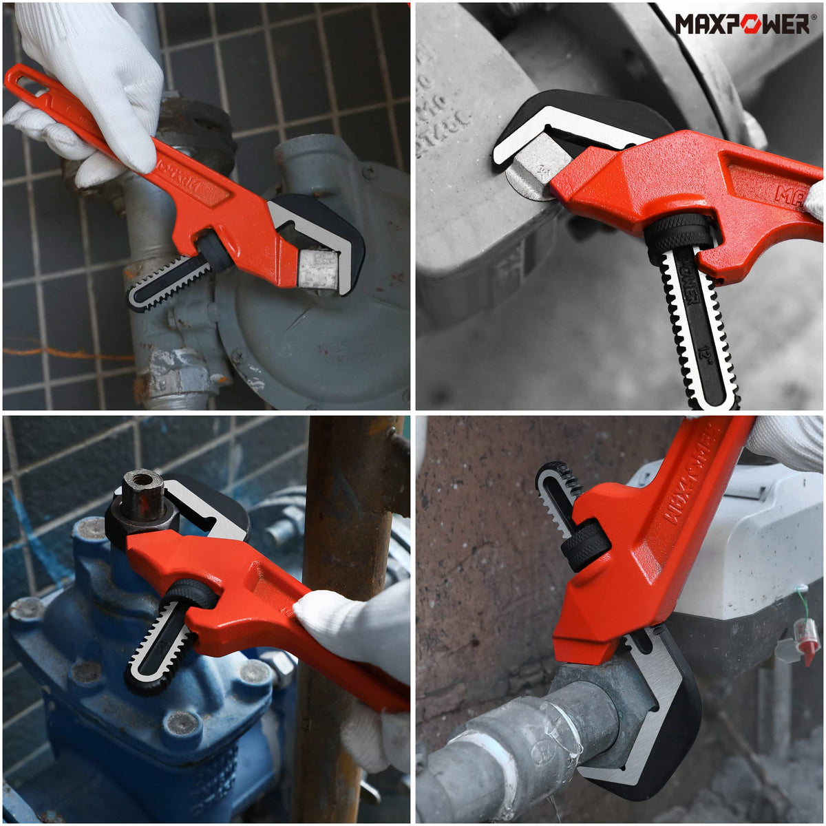 MAXPOWER powder-coated anti-rust surface protecting against corrosion