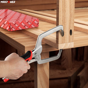 MAXPOWER quick-release lever lets you disengage pressure quickly for faster work.