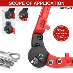 MAXPOWER durable construction emphasizes reliable tool for tough jobs