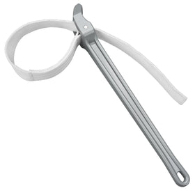 MAXPOWER strap wrench with 18-inch handle for oil filter removal