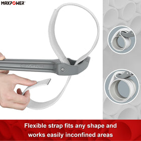 MAXPOWER aluminum handle reduces weight for comfortable use