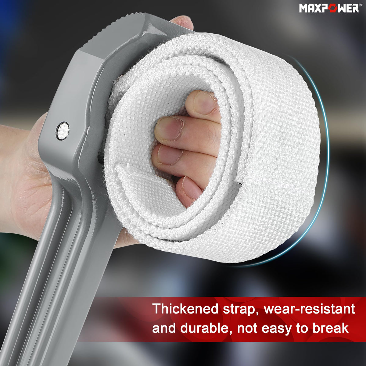 MAXPOWER anti-slip top design ensures secure torque during use