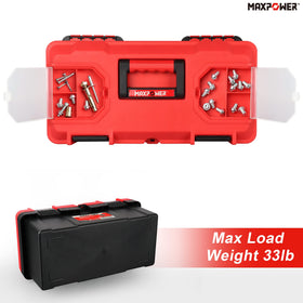 MAXPOWER 16-inch tool box side grip handle for easy carrying