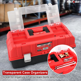 MAXPOWER transparent-storage-system lets you see contents at a glance