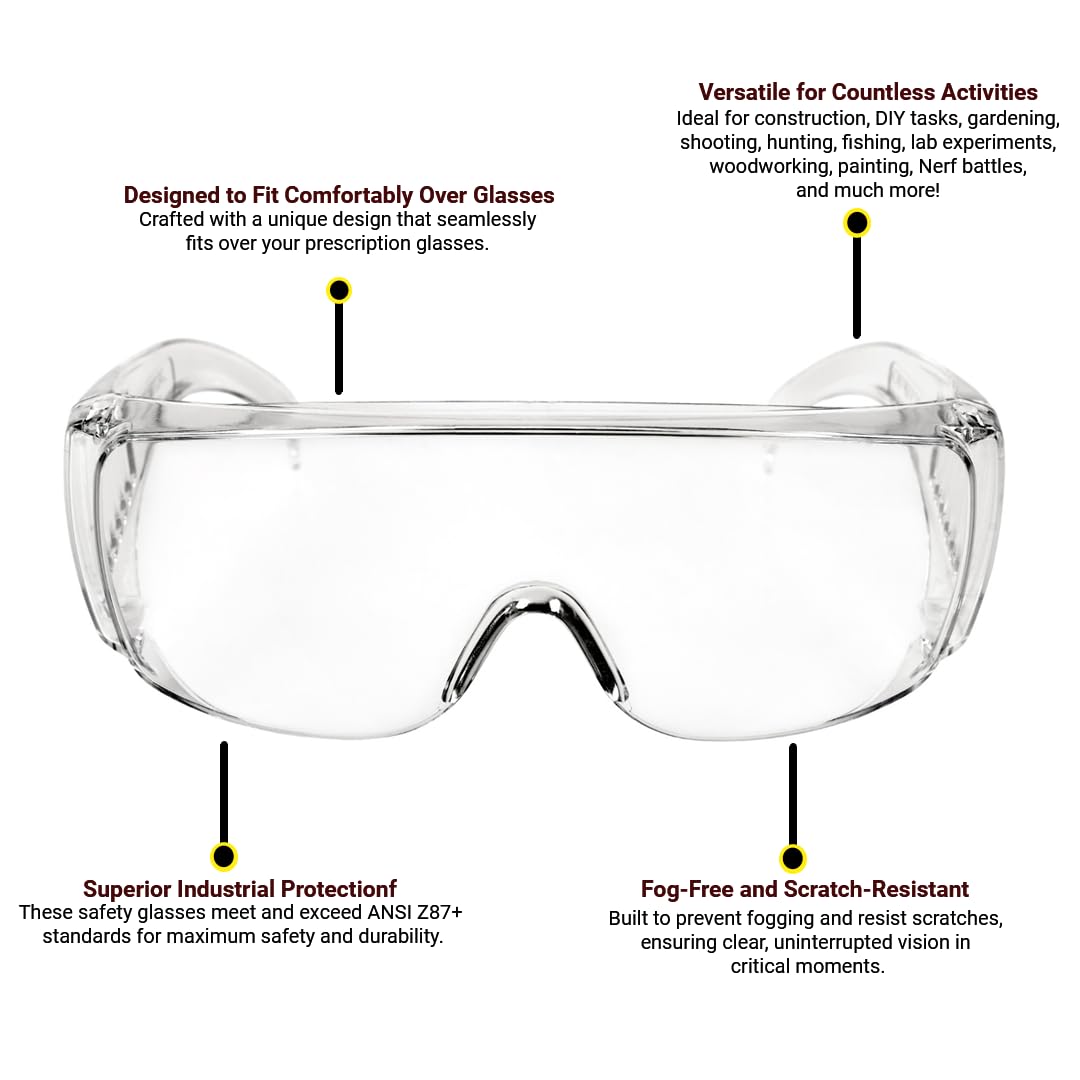 MaxProcision UV-protection lenses shield eyes during outdoor tasks