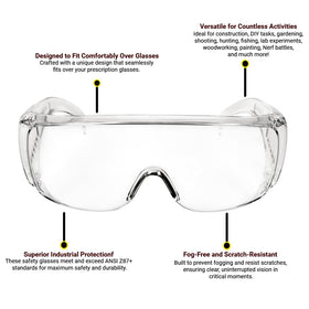 MaxProcision UV-protection lenses shield eyes during outdoor tasks