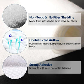 MAXTBEE adhesive hook tape included for quick, secure installation.