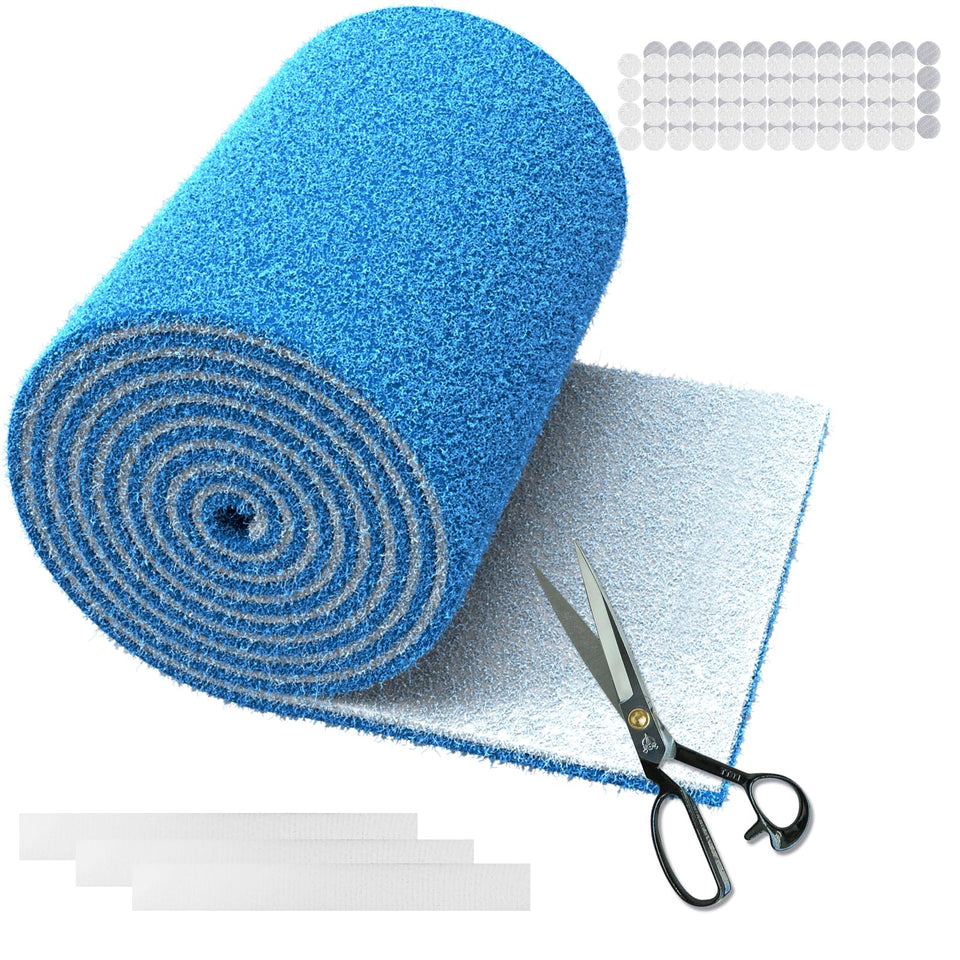 MAXTBEE 20x120 blue white vent filter roll improves indoor air quality