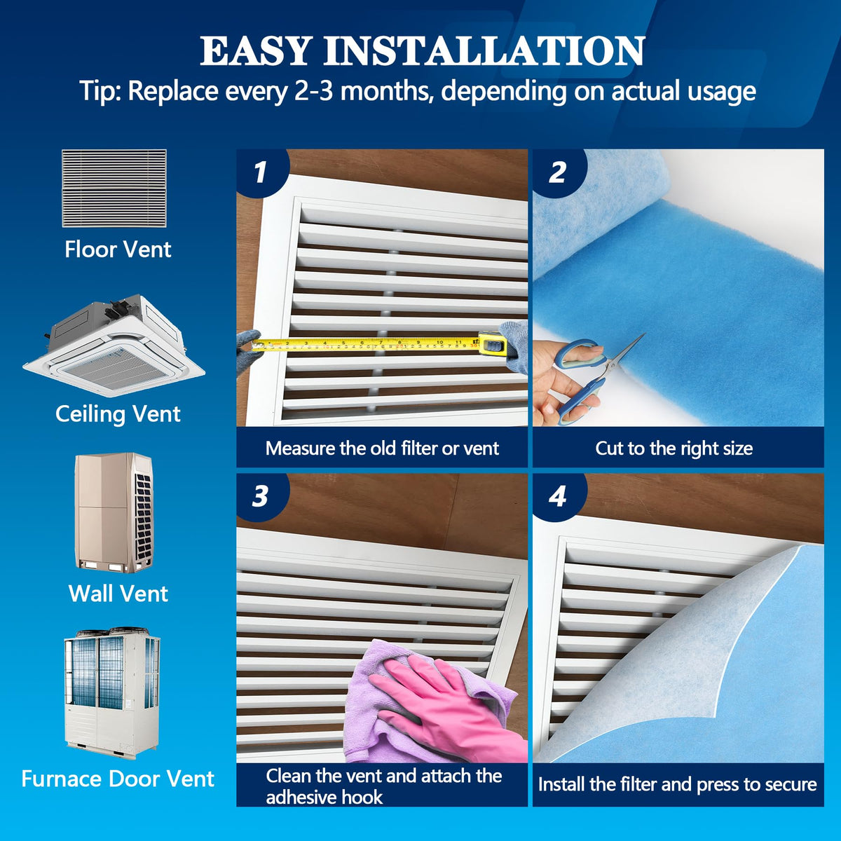 MAXTBEE durable, reusable material extends HVAC life while reducing replacement costs.
