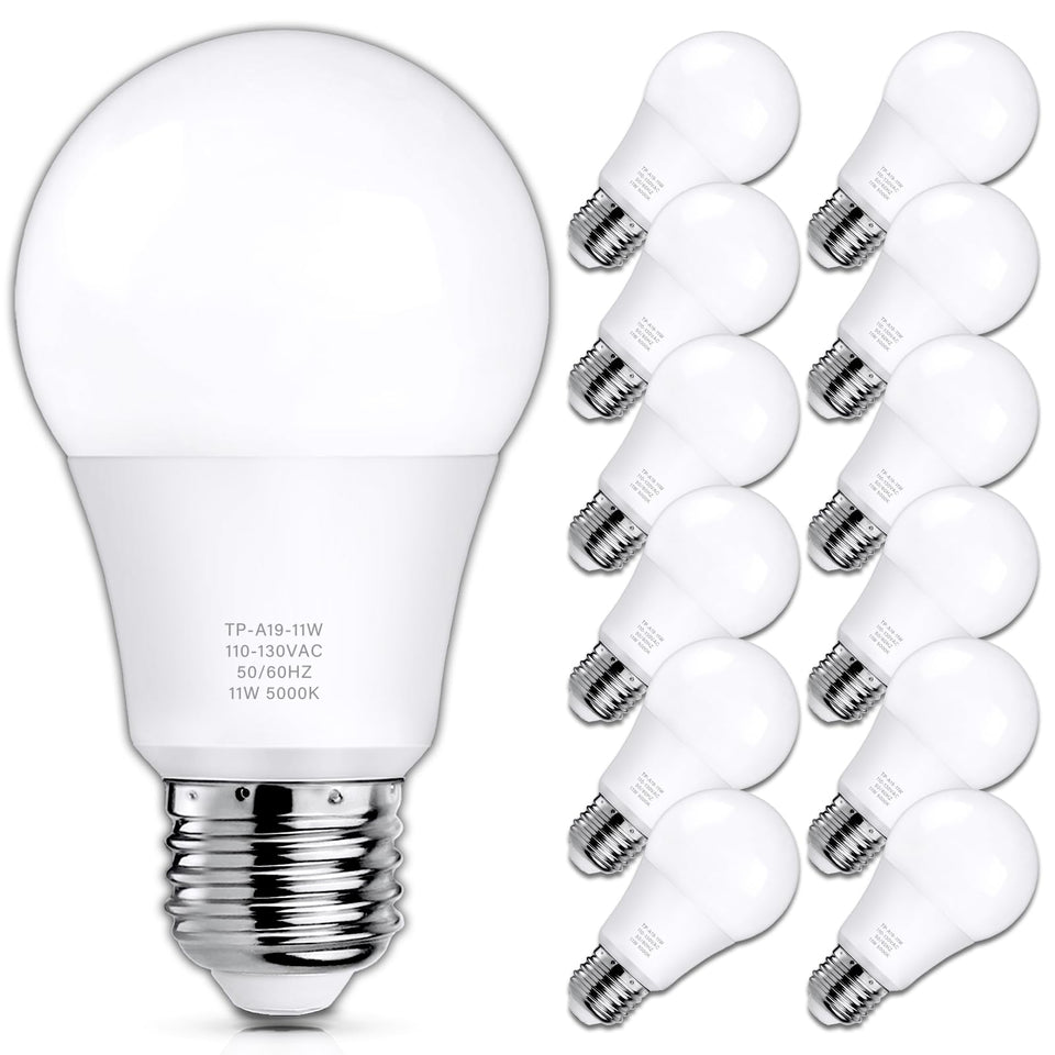 MAXvolador A19 LED bulb delivers 1100 lumens with 5000K daylight—bright task lighting